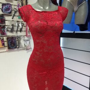 Minivestido encaje