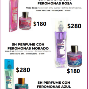 Perfumes con Feromonas "Sueños Húmedos"