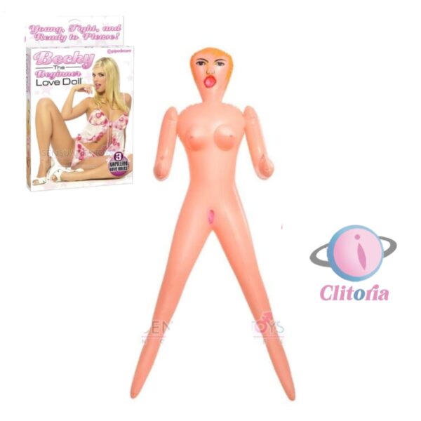 Muñeca inflable
