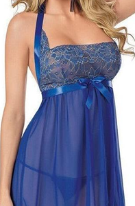 Babydoll azul