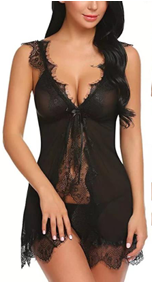 Babydoll con apertura
