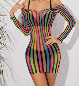 Mini vestido red