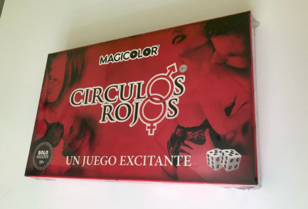 Juego de Mesa "Círculos Rojos"